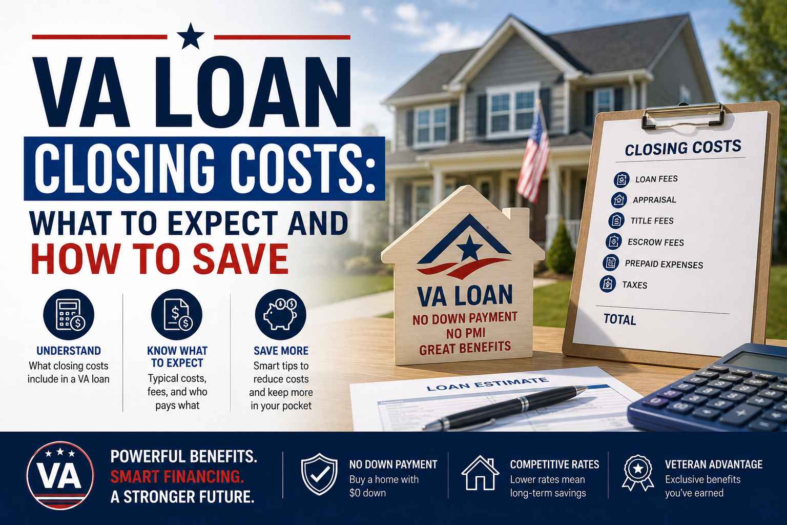 VA Loan Closing Costs: What to Expect and How to Save